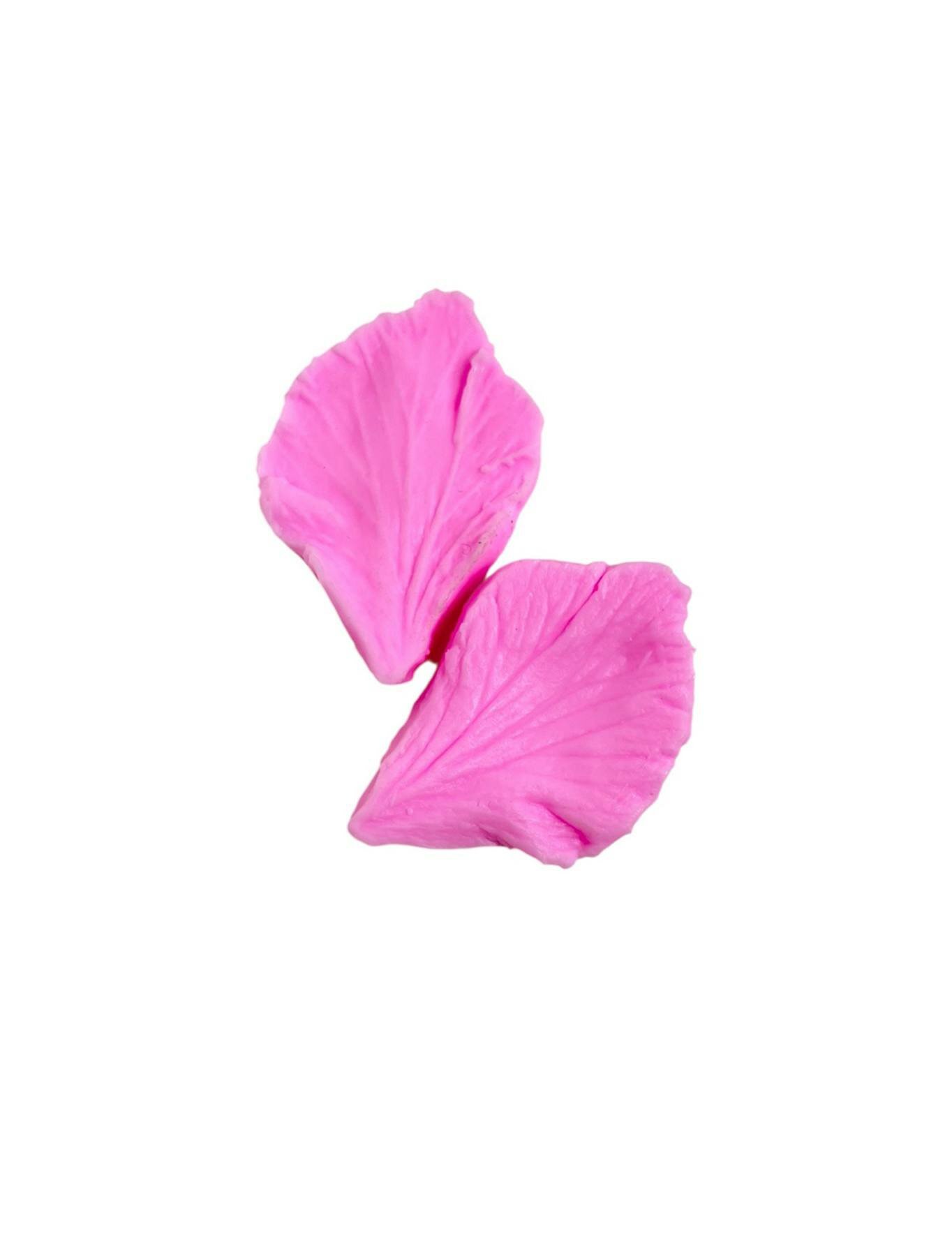 Силиконовый молд, вайнер "Лепесток гибискуса мини" для лепки, полимерной глины, мастики — фото 1