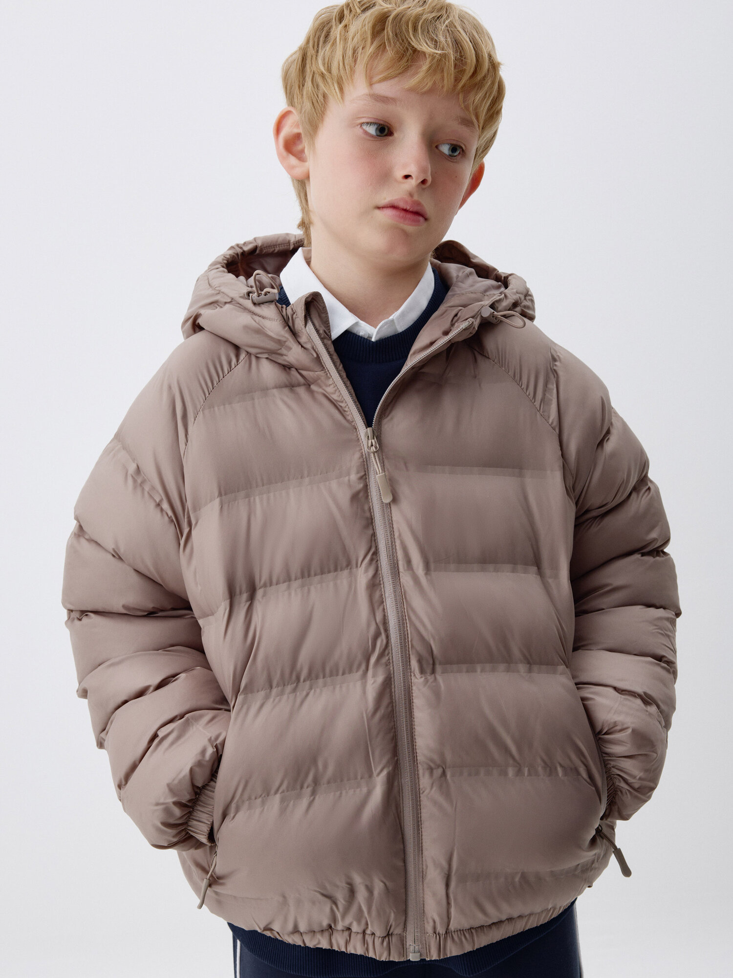 Куртка Sela размер 128 тауп