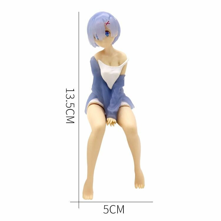 13cm аниме фигурки Рaм Жизнь с нуля в другом мире / Фигурка Ram re zero