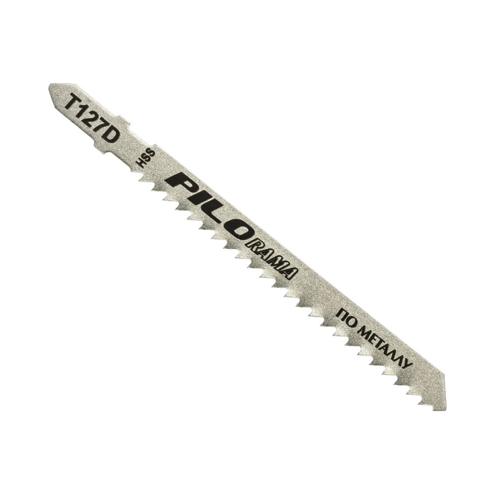 Пилки для лобзика по металлу Pilorama T127D HSS 2 шт 7 мм 541270