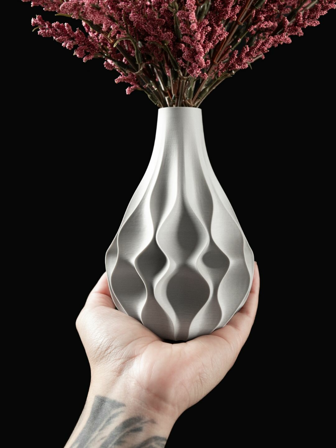 Ваза VEA Home Luma Forma — для сухоцветов и декора, интерьерный 3D-дизайн