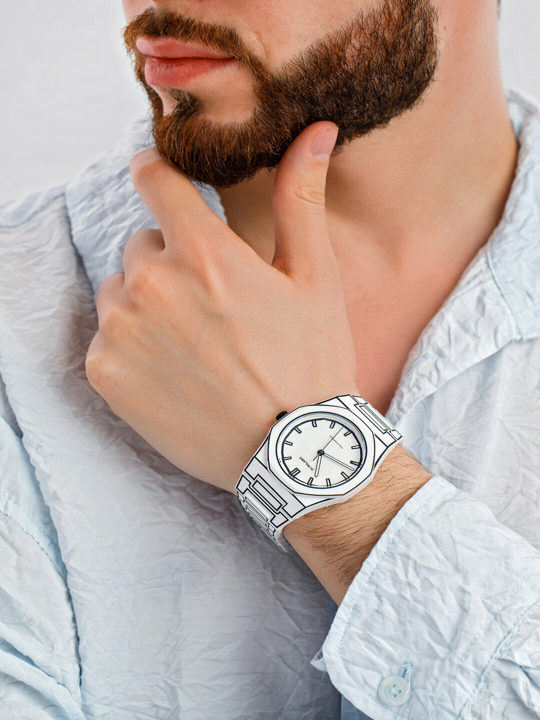 Наручные часы, белый