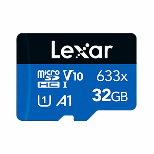 Карта памяти флешка Flash micro SD LEXAR 633x 32Gb 100mb/s 4K UHS-I