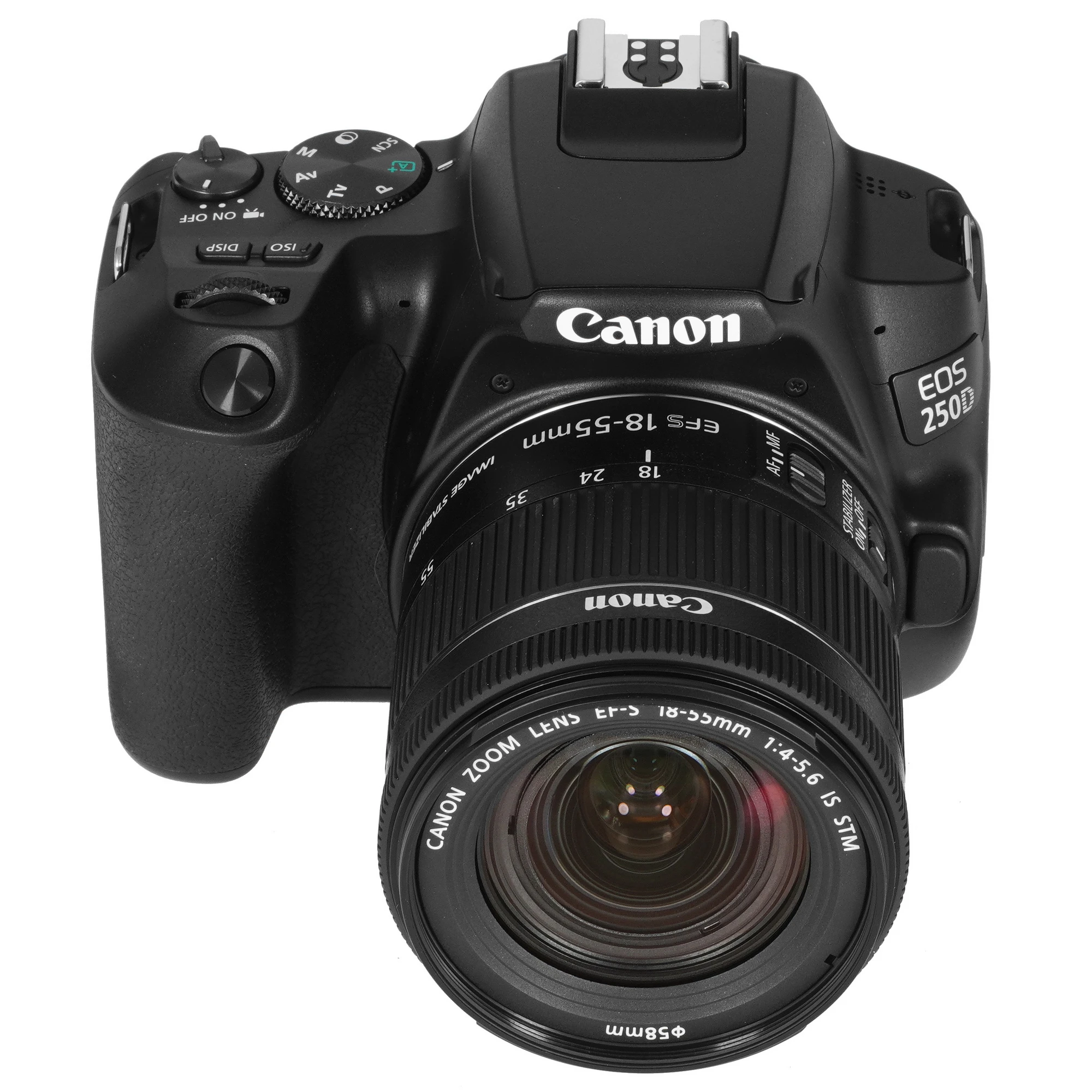 Фотоаппарат Canon EOS 250D Kit EF-S 18-55mm f/4-5.6 IS STM, черный