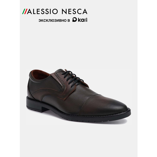 фото Полуботинки alessio nesca, размер 42, коричневый