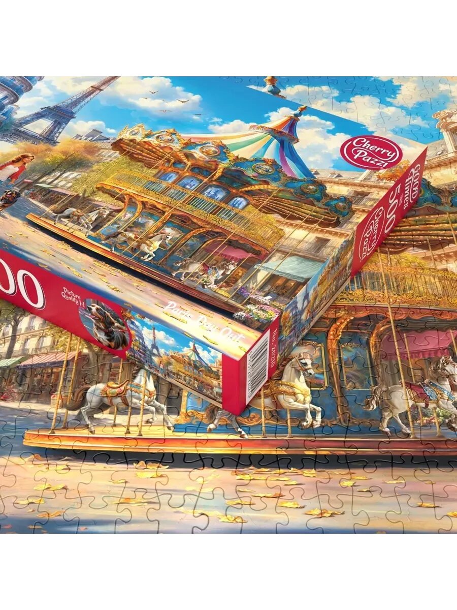 Пазл 500 элементов Выходной в Париже — фото 1