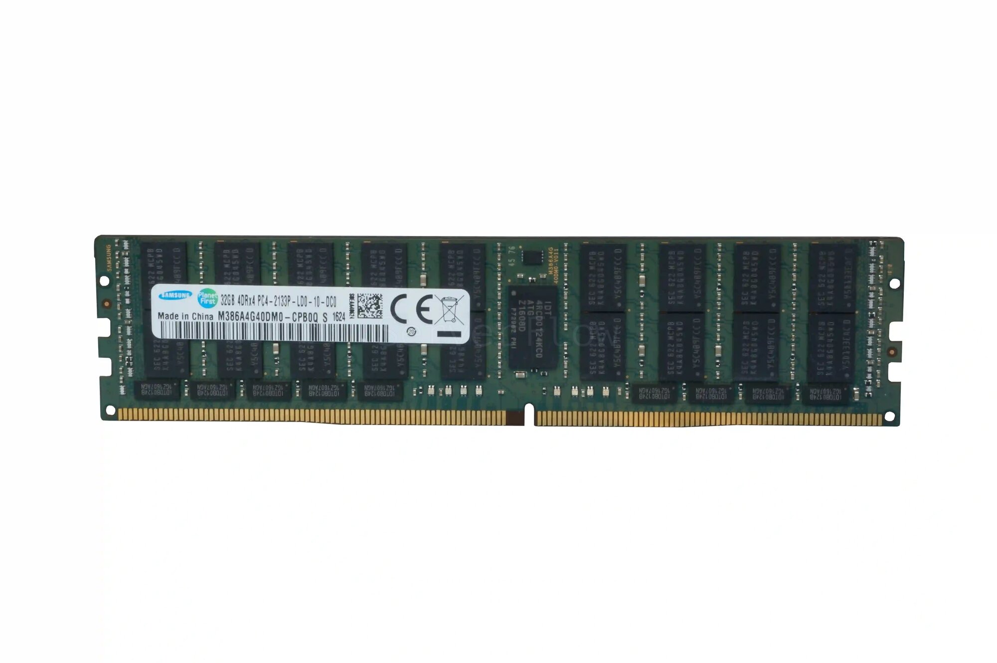 Модуль памяти Samsung M386A4G40DM0-CPB2Q RDIMM DDR4 32Gb 2133Mhz CL15 ECC 1.2V