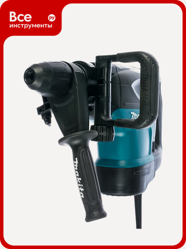 Изображение товара Перфоратор Makita HR 4501 C с мощностью 1350 Вт, частотой ударов до 2750 уд/мин, двумя режимами и типом хвостовика