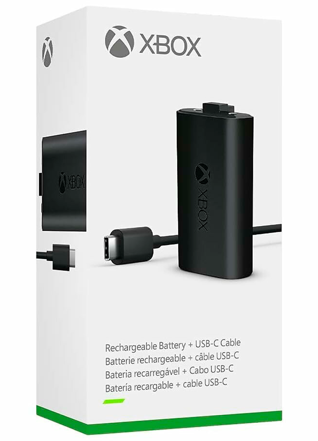 Аккумулятор для геймпада Microsoft Xbox, USB-C кабель, 1400мАч, 30 часов работы, Li-Ion
