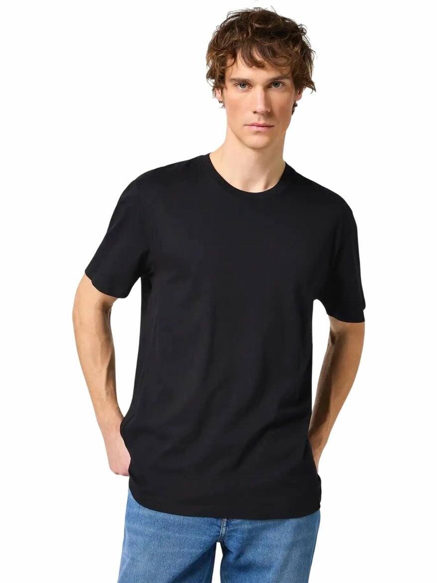 Футболка Wrangler Men 2 Pack Tee, 2 шт., размер S, черный