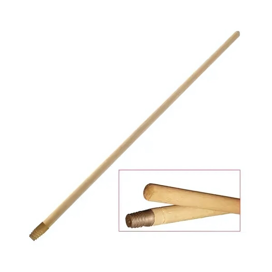 Черенок садовый с евронаконечником диаметр 25 мм высота 1200 мм пластиковая резьба высший сорт