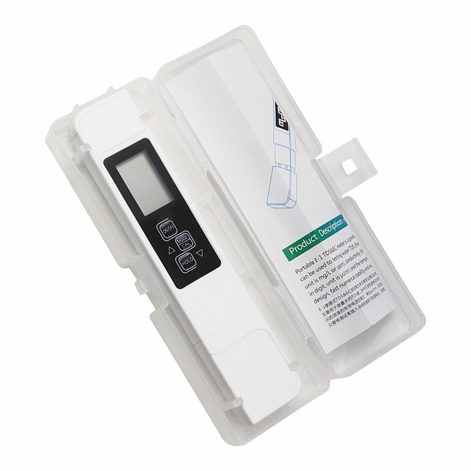 Мультифункциональные водоотталкивающие устройства следуют за компьютерным измерителем ТДС для людей или лаборатории