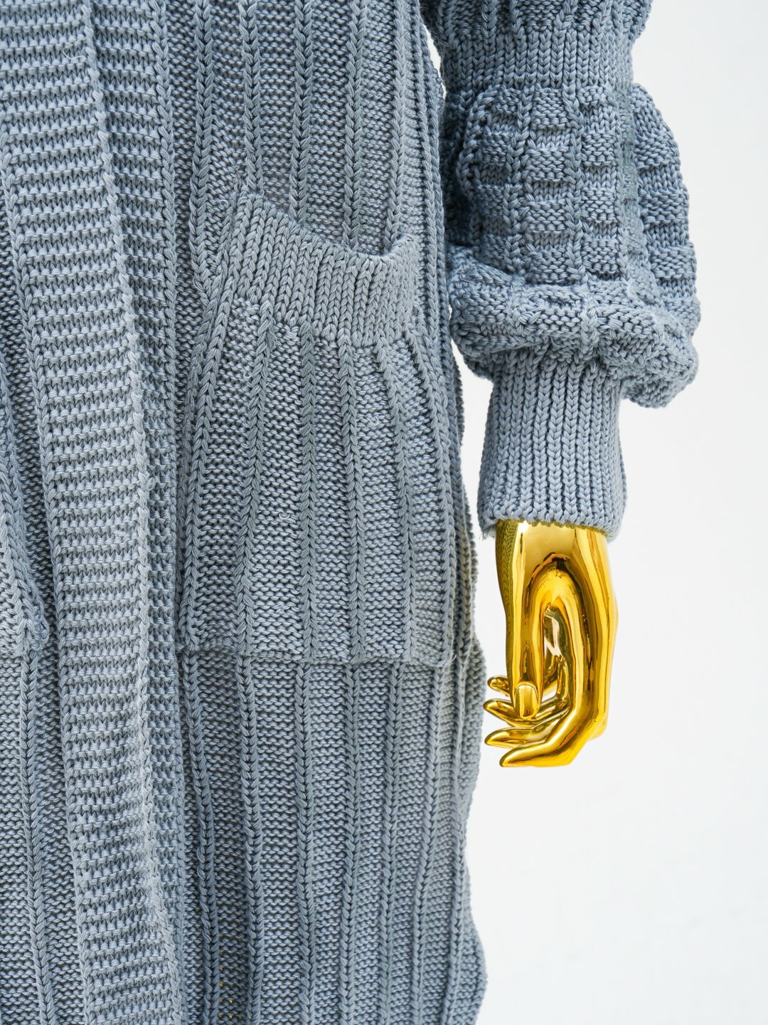 Кардиган Didov TRIKO 0301, размер 44-52, светло-синий — фото 1