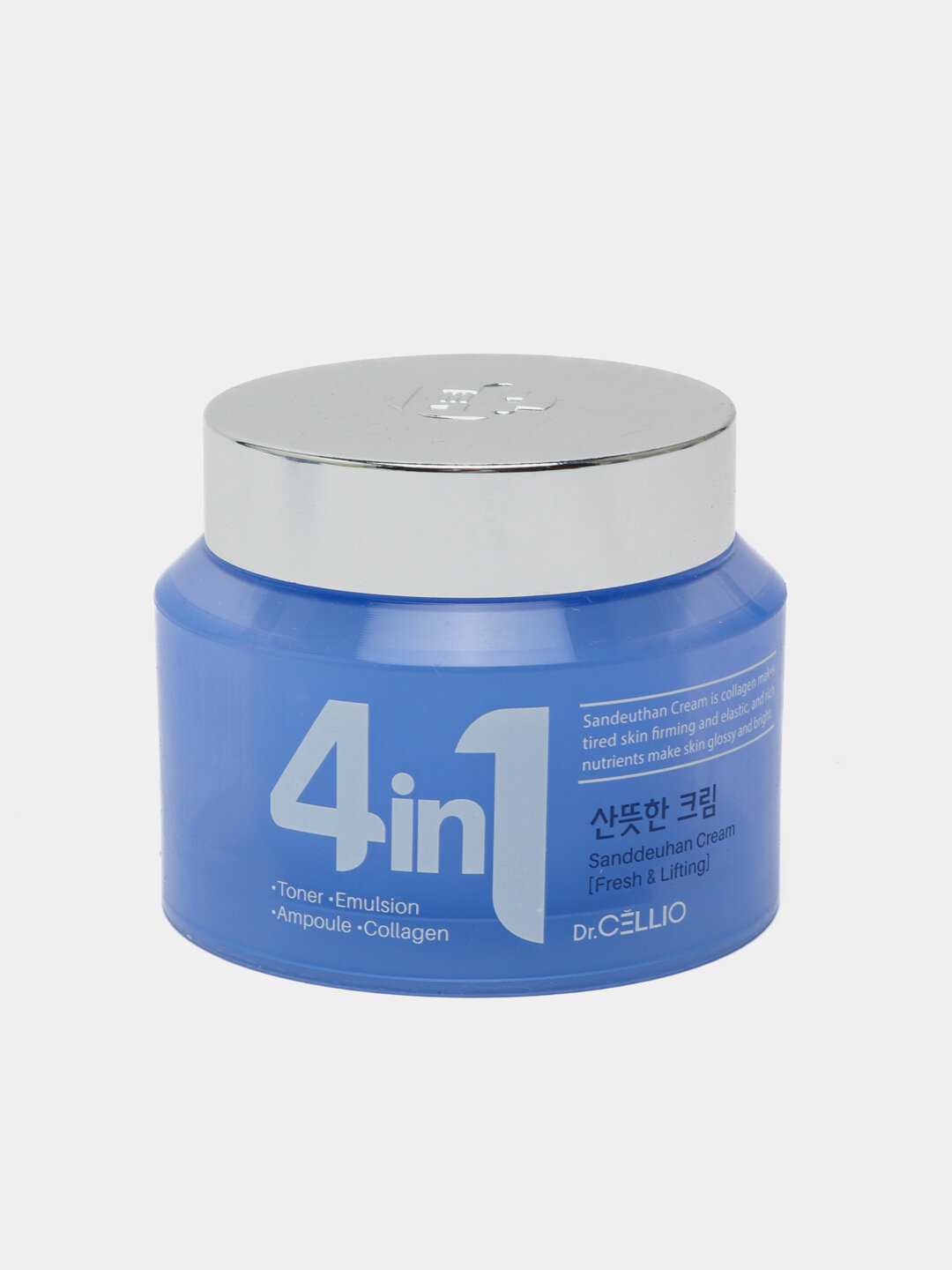 Увлажняющий крем для лица Dr. Cellio, 4 в 1, питает, омолаживает, борется с акне, 70 мл — фото 1