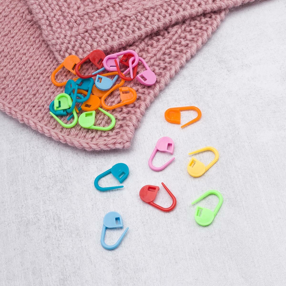 Маркеры для вязания 'Булавки' пластиковые 20 шт Hobby&Pro