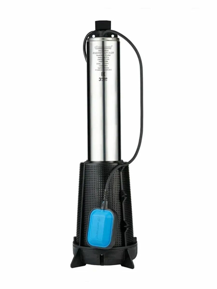 Насос садовый колодезный Джилекс Водомет 55/75 А дф расход макс.55 л/мин напор макс. 76 м 900 Вт