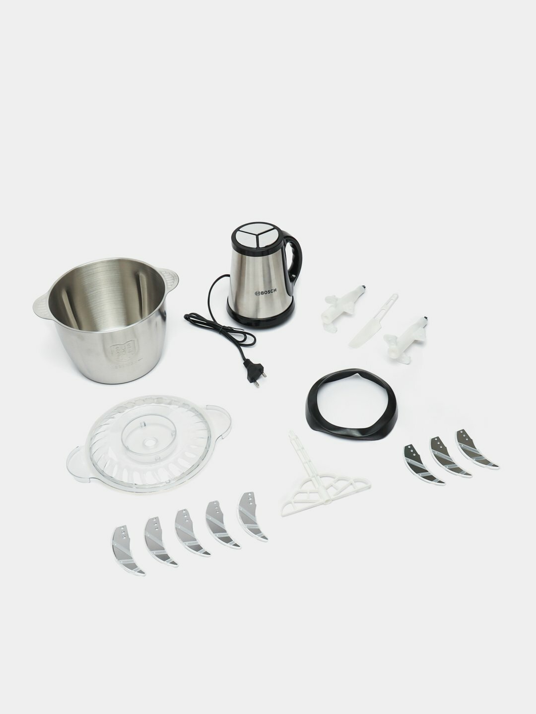 Чоппер измельчитель BS-898, 4800 Вт, 3.5 л, чоппер, блендер, миксер, соковыжималка — фото 1