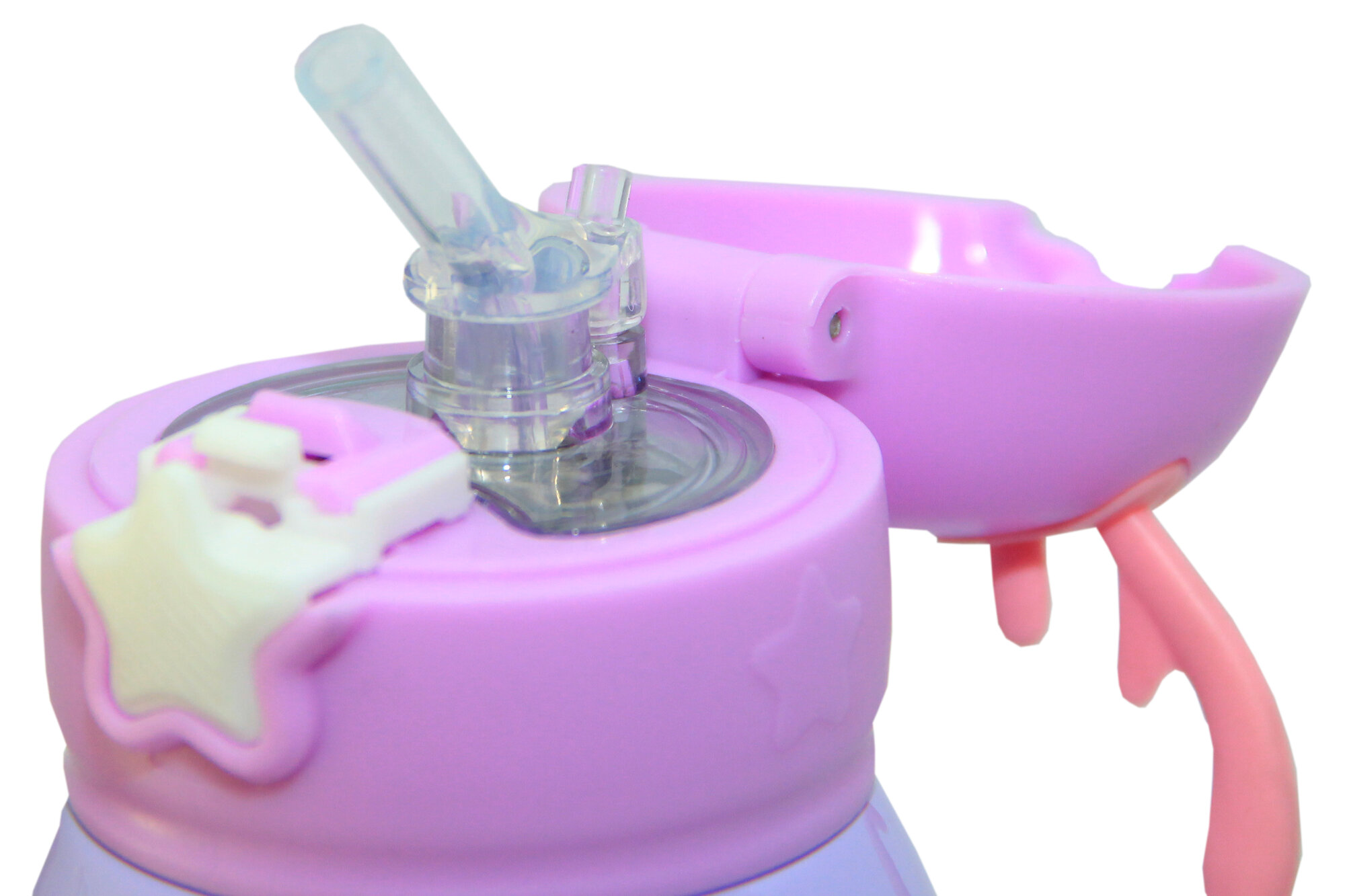 Термос для детей с трубочкой и чехол сумочка 500 мл дополнительно чашка — фото 1