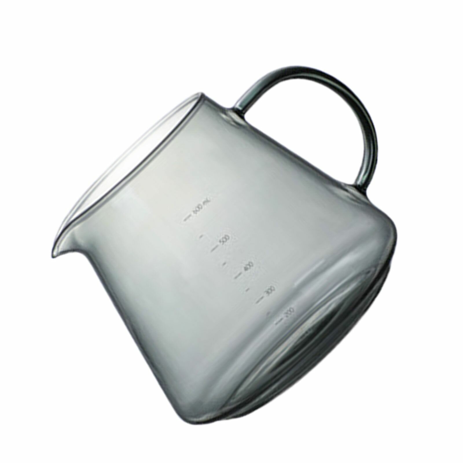 Стеклянная кофеварка для заваривания с фильтром и шкалой