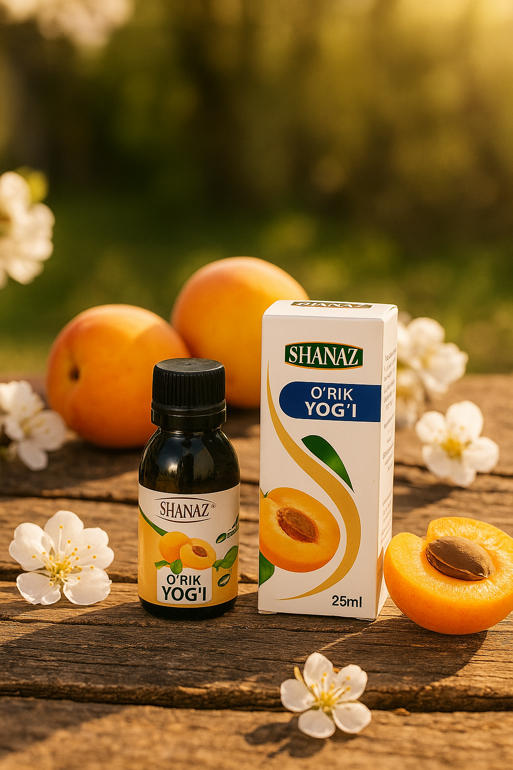 Масло абрикосовое, 25 мл — 100% натуральный отжим для красоты и молодости вашей кожи!