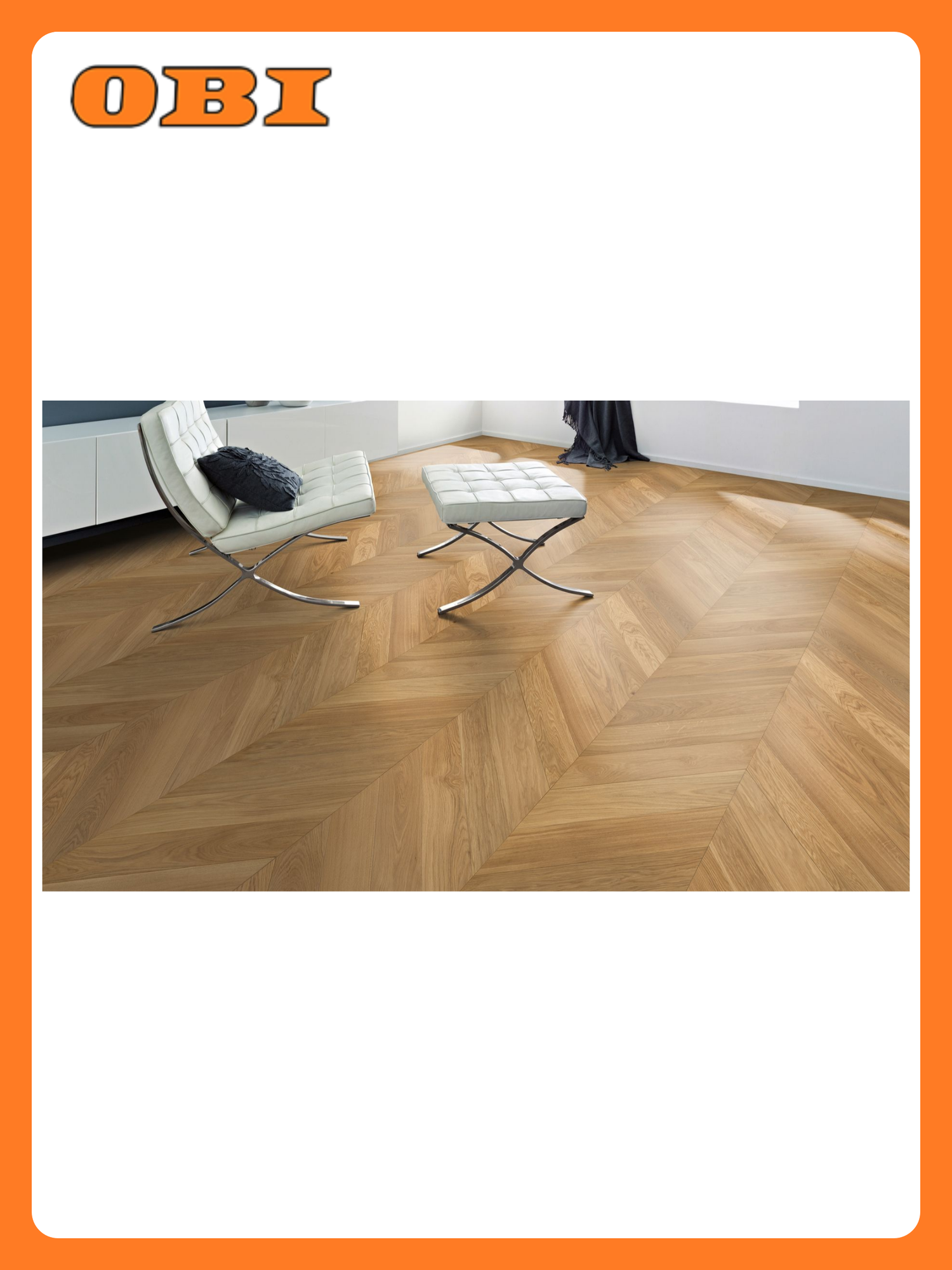 Инженерная доска Дуб CLASSIC CLEAR Французская елка 1-полосная 12 мм 096 кв. м