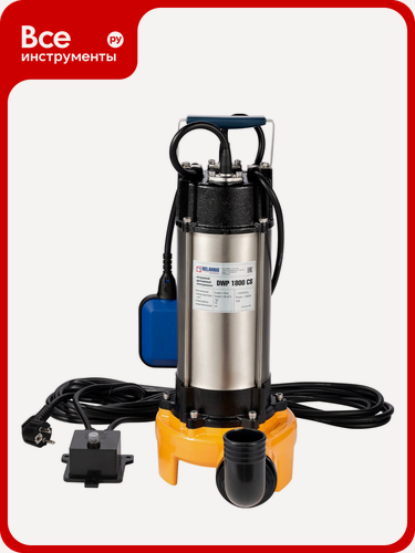 Изображение товара Дренажный насос беламос DWP 1800 CS
