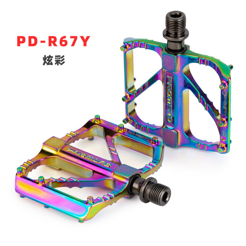 PROMEND R67 Велосипедная педаль с подшипником, дорожная педаль из алюминиевого сплава, педаль с быстросъемным подшипником R27