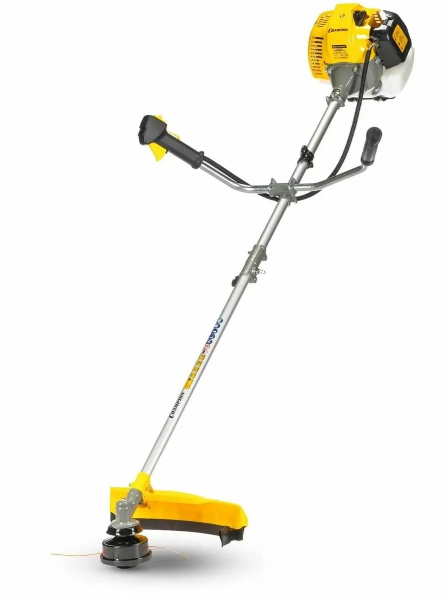 Триммер бензиновый Champion T433, 42.7 м3, 1.25 л. с, разъемная штанга, желтый