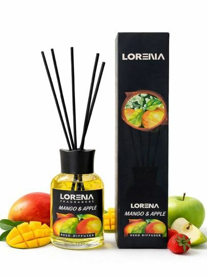 Аромадиффузор Lorena Mango: Парфюм для дома с палочками Ароматизатор для дома — фото 1