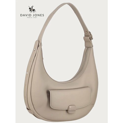 Сумка хобо DAVID JONES, песочный