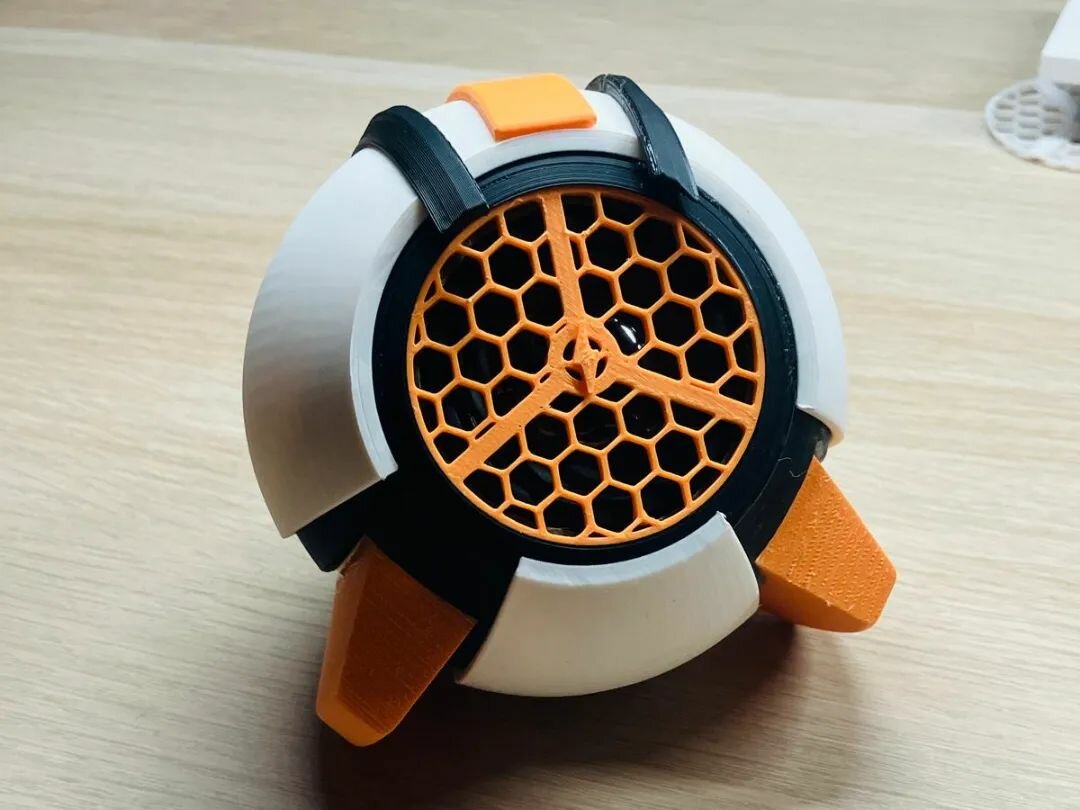 Колонка Bluetooth футуристичная декоративная подставка