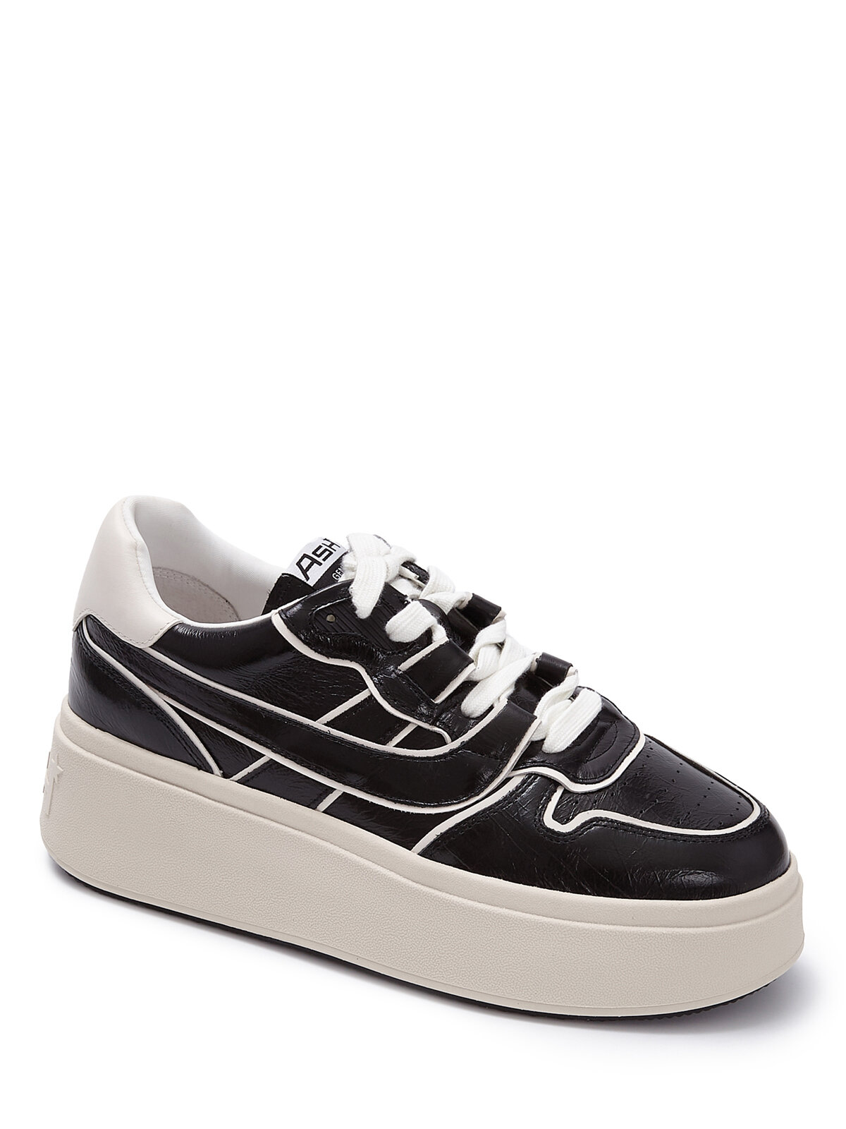 Кеды ASH, размер 40, черный/молочный — фото 1