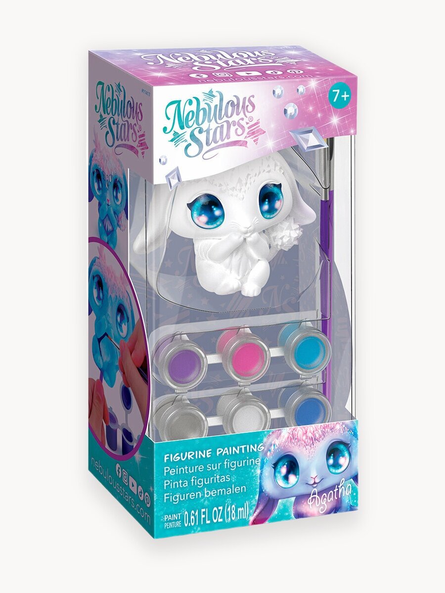 Фигурка для раскрашивания Nebulous Stars (фигурка, краски для росписи, стразы), 11417_NSDA