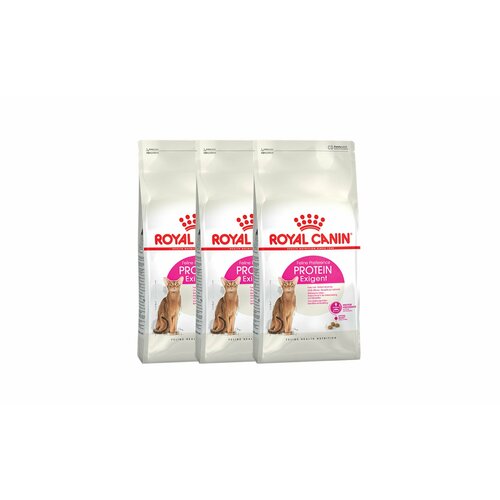 Royal Canin Exigent Protein Preference сухой корм для взрослых кошек привередливых к составу - 400 г х 3 шт.