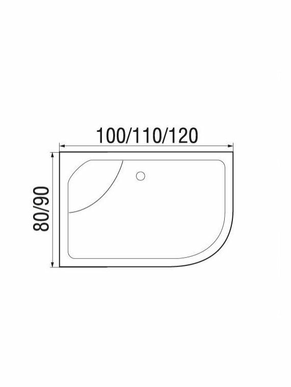 Акриловый поддон для душа Wemor - фото №7