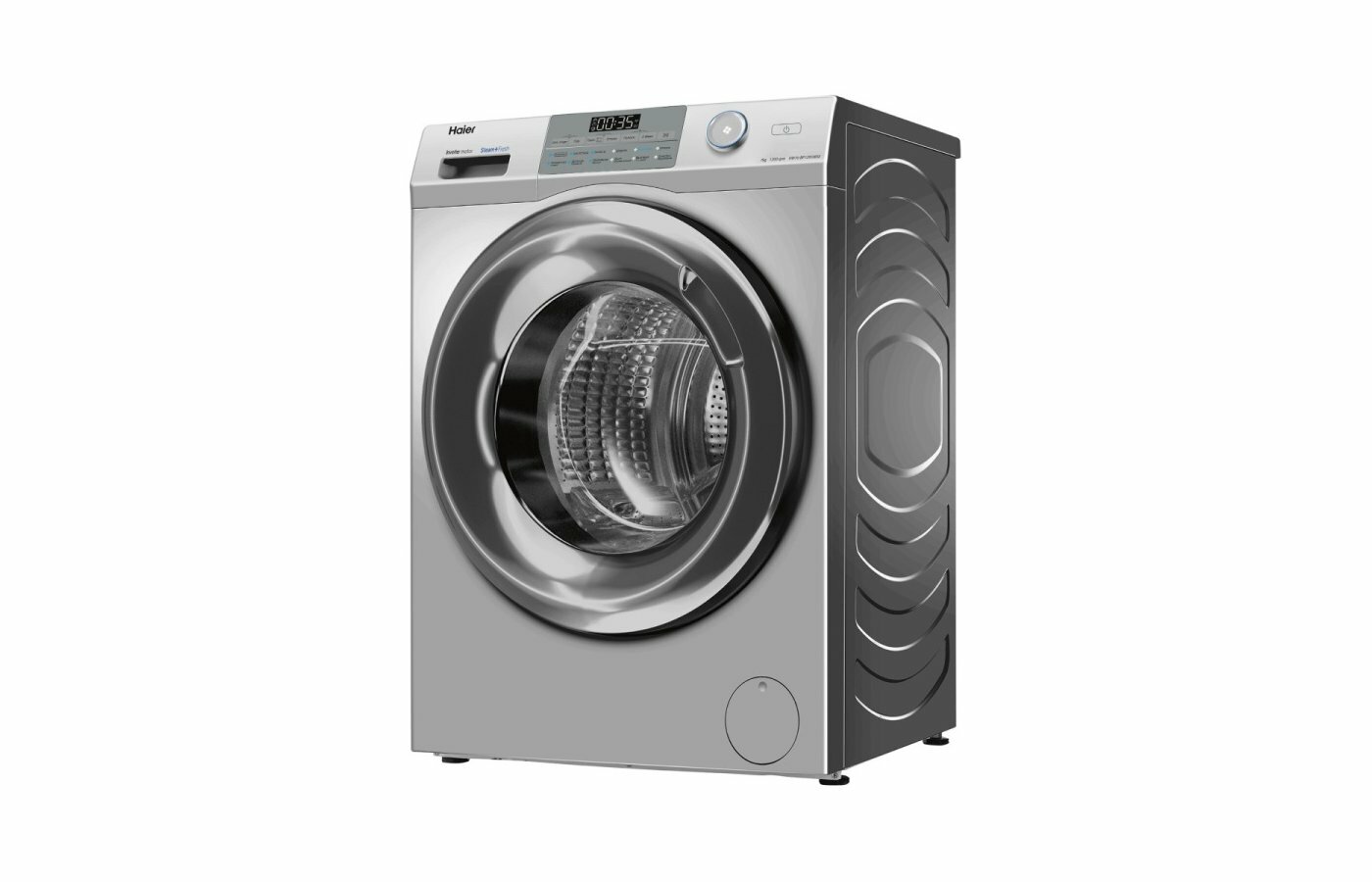 Стиральная машина Haier HW60-BP12959BSE, фронтальная загрузка, инверторный двигатель, 6 кг