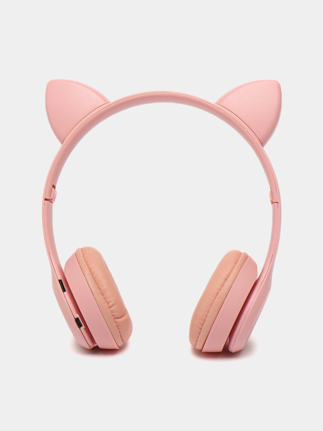 Беспроводные Bluetooth наушники с кошачьими светящимися ушками Cat Ear P47 M а0119 Розовый