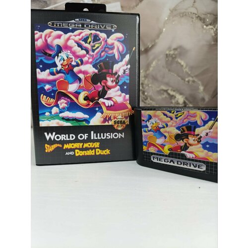 World of Illusion Starring Mickey Mouse and Donald Duck картридж sega 2999₽