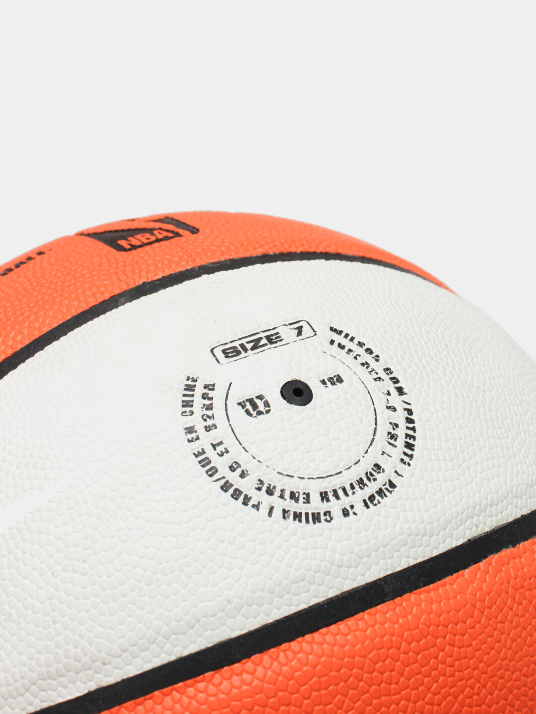 Баскетбольный мяч Wilson NBA, для улицы и зала, размер 7, бутил — фото 1