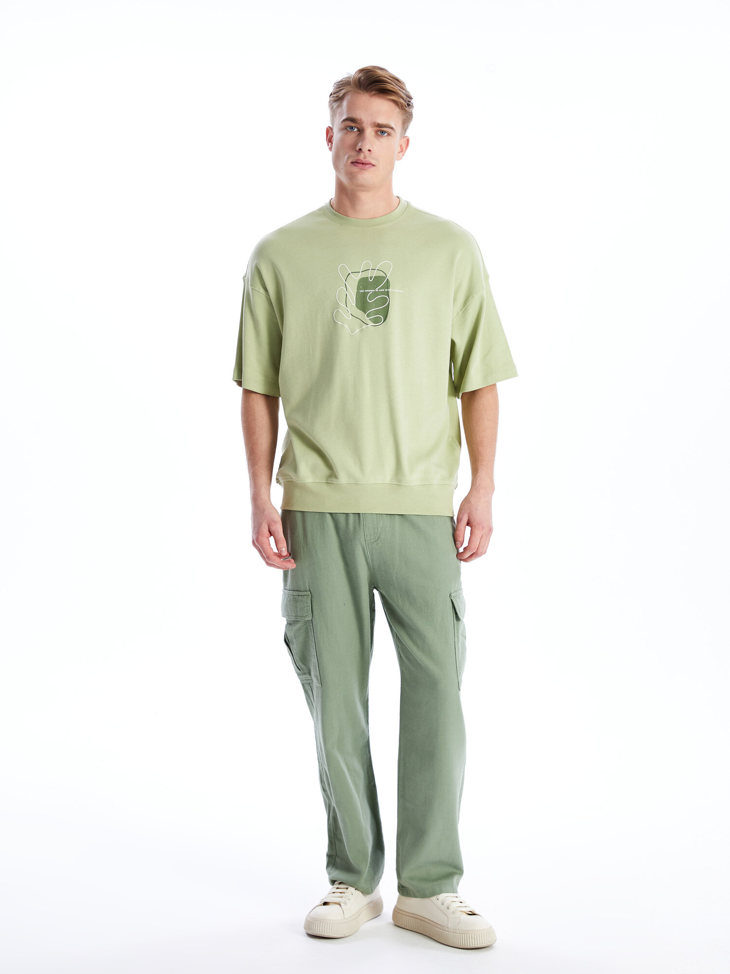 Брюки LC Waikiki, размер 30, green — фото 1