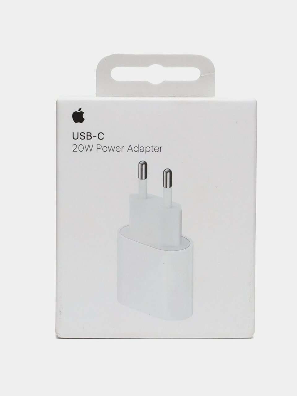 Apple 20W адаптер, 2-контактное зарядное устройство, iPhone и iPad ORG