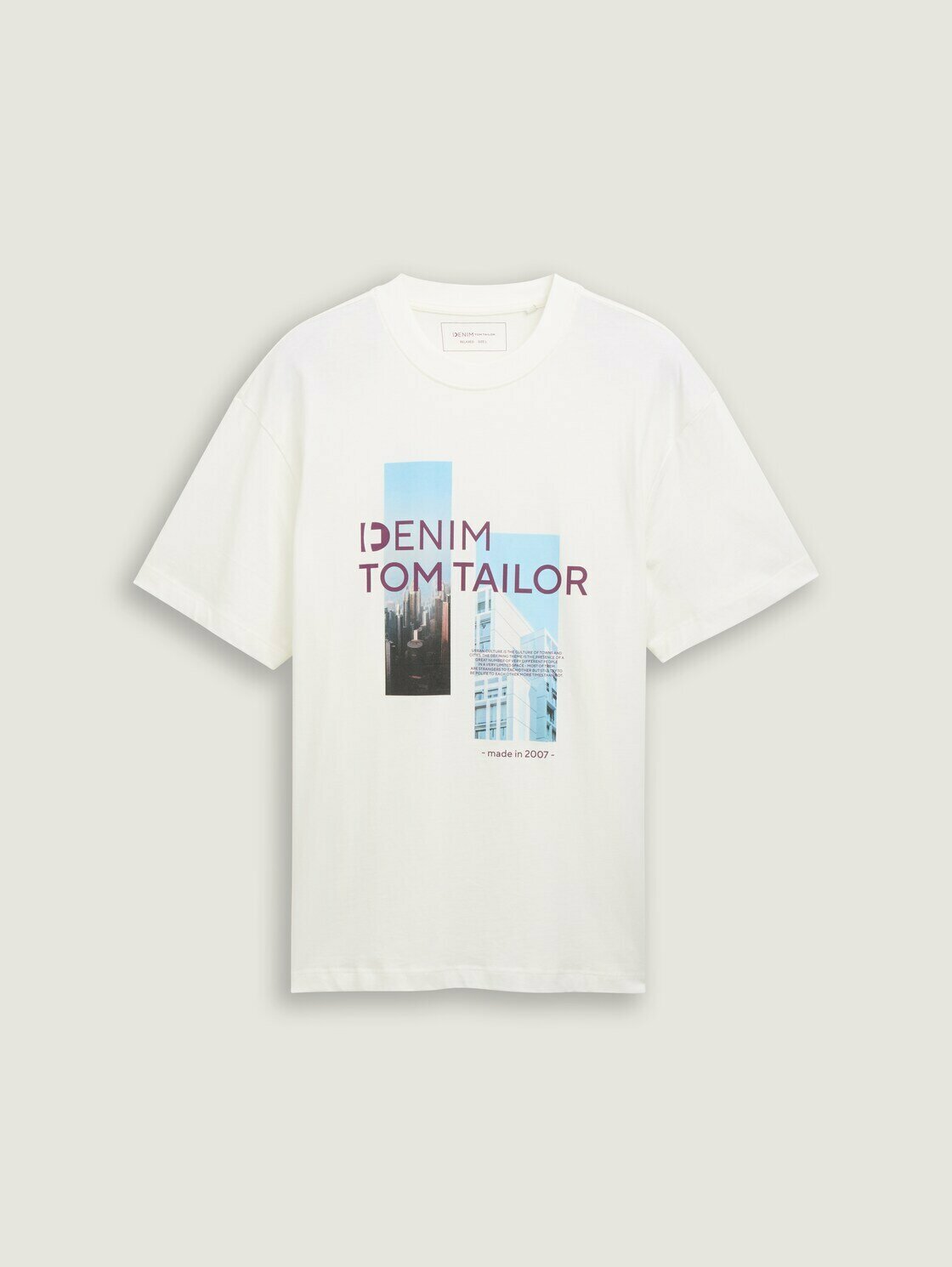 Футболка спортивная Tom Tailor, размер XXL, белый — фото 1