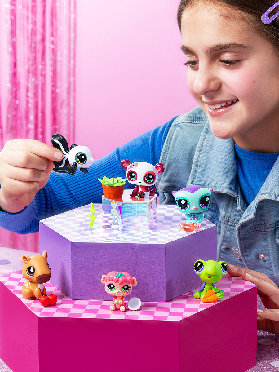 Игрушка сюрприз Littlest Pet Shop фигурка животного с аксессуаром (в ассортименте) 00503_LPS — фото 1