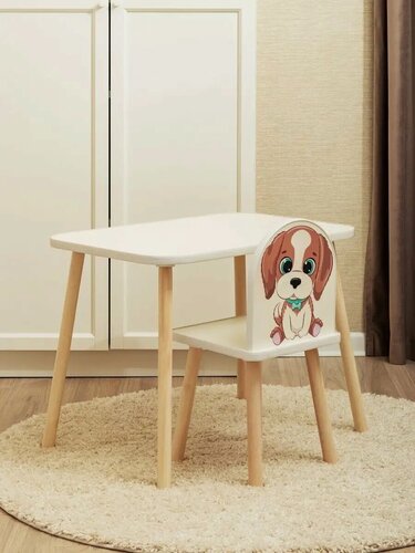 Изображение товара Детский стол и стул, комплект детской мебели