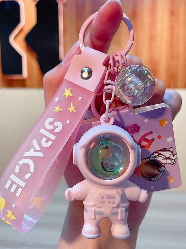 Брелок, розовый — фото 1