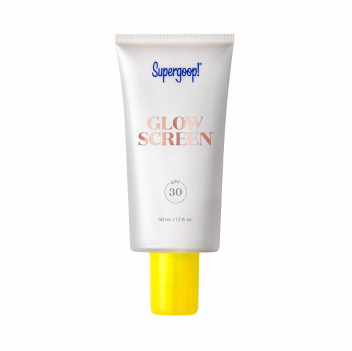Supergoop! сияющий солнцезащитный крем праймер для лица с SPF 30 Glow Sunscreen SPF 30 50 мл