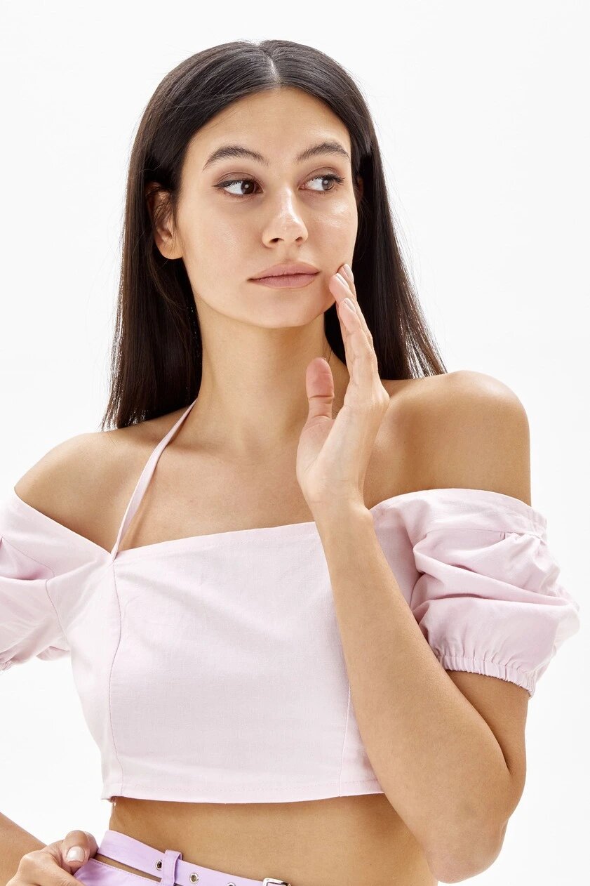 Блуза Selfie, размер S, рoзовый — фото 1