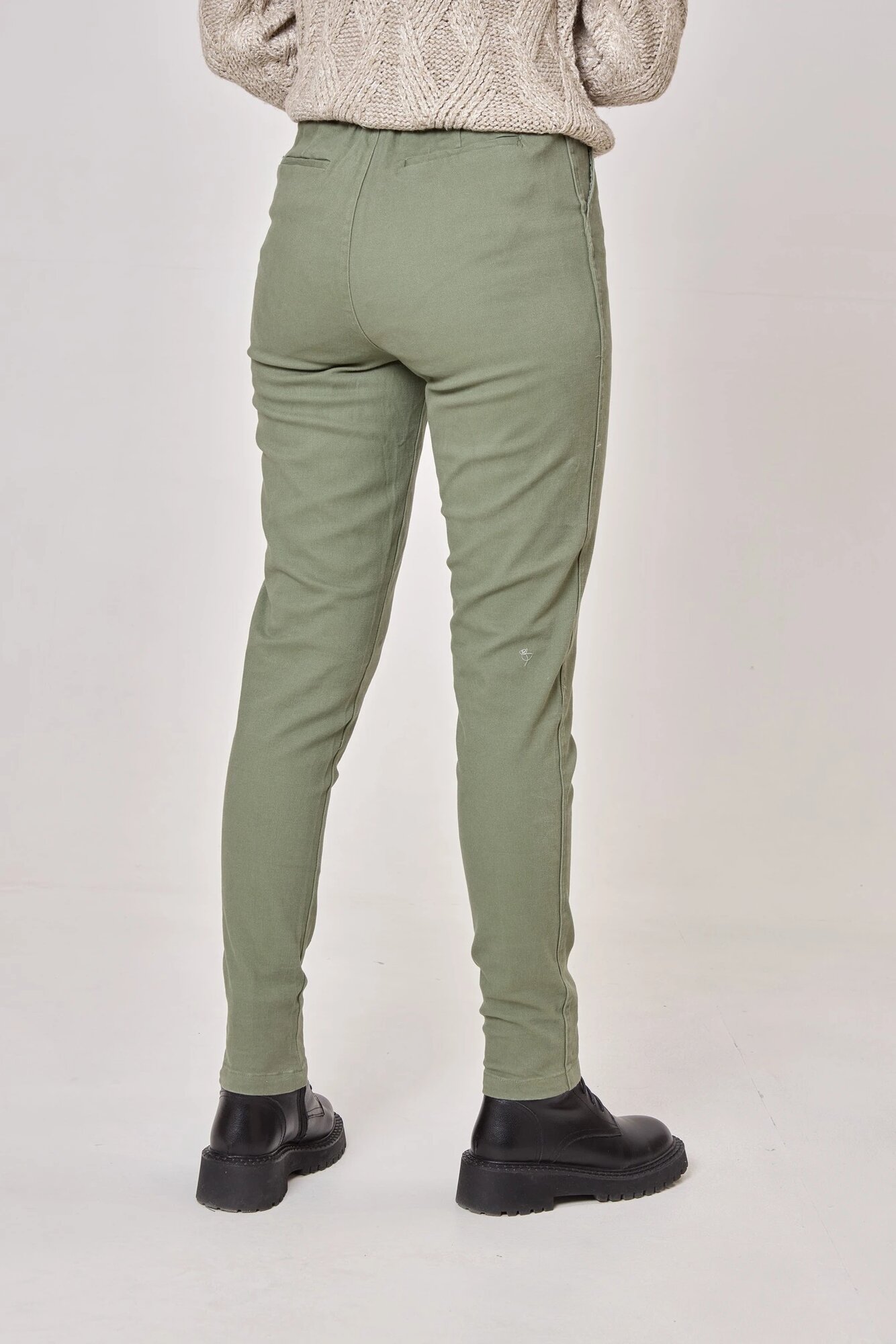 Брюки Selfie, размер XS, хаки — фото 1