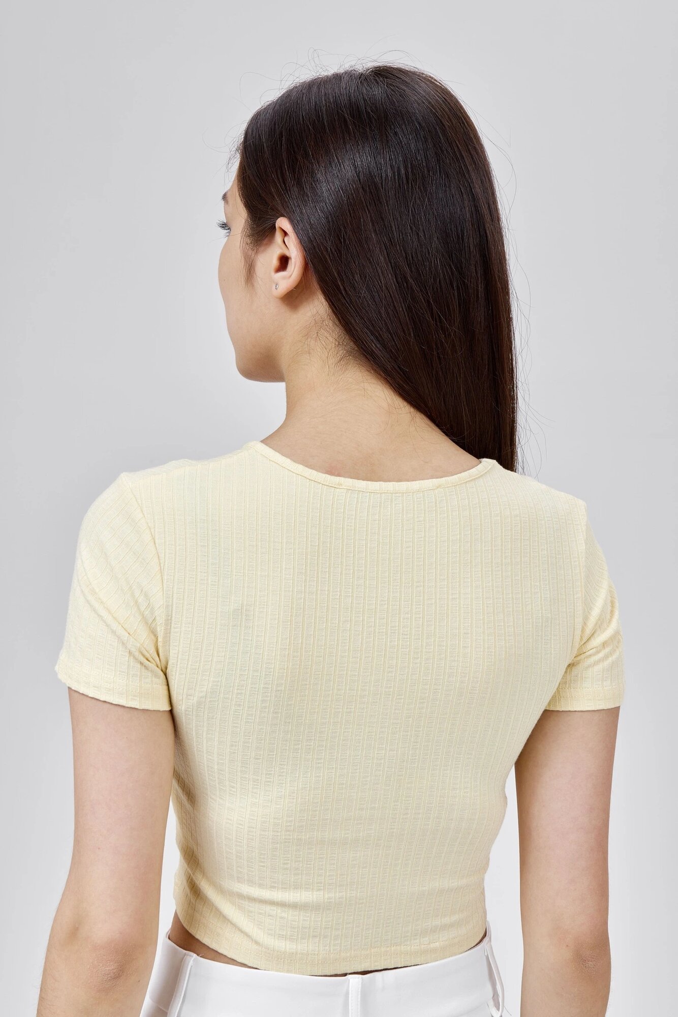 Топ Selfie, размер S, желтый — фото 1