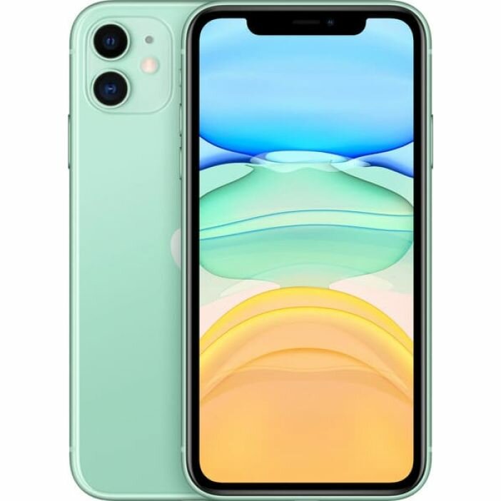 Смартфон iPhone 11 128GB Green - Зелёный ( Оригинальный, Dual-Sim ) — фото 1